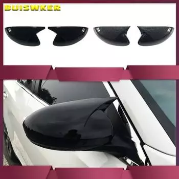 Для Nissan Sylphy Sentra 2020 2025 карбоновое волокно боковое зеркало заднего вида автомобиля отделка наклейка декоративные аксессуары