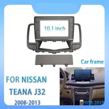 Для NISSAN Teana J32 2008-2013 10,1-дюймовый автомобильный радиоприемник, панель Android MP5-плеера, рамка корпуса, 2Din-головное устройство, стереосистема, крышка приборной панели With Canbus