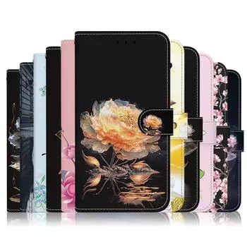 Для Nokia Series.XR21,C31,C21 Plus,XR20,5.4,6.2,G42,X30,G300,1.4,3.4,2.2,C12,G60,G11,G20,C21...Модный кошелек с рисунком из искусственной кожи Nokia G22