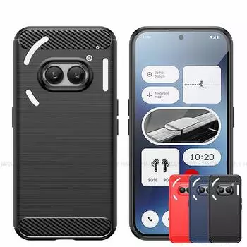 Для Nothing Phone 2a Plus Чехол Nothing Phone 2a Plus Противоударный матовый защитный чехол для телефона Nothing Phone 2a Plus NothingPhone 2a Plus чёрный