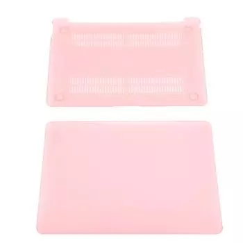 Для ноутбука MacBook защитный чехол тонкий легкий кристалл матовый чехол для ноутбука чехол для MacBook Air розовый