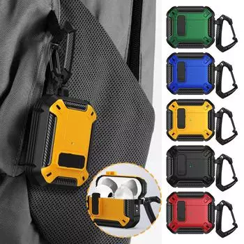 для новых airpods 4 поколения чехол замок безопасности чехол для Airpods 4 аксессуары камуфляжный чехол