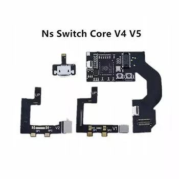 Для NS Switch Core V4 V5 с возможностью прошивки и обновления. Поддержка консоли V1 V2. Для коммутатора OLED v4. Для коммутатора LITE v4.1. Чип rp2040. NS OLED5pc