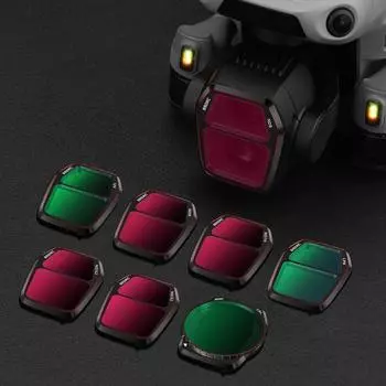 Для объектива DJI Air 3S фильтры CPL/UV/ND8/ND16/ND32/ND64 фильтр объектива оптический стеклянный фильтр объектива камеры набор фильтров ND UV CPL фильтр камеры белый