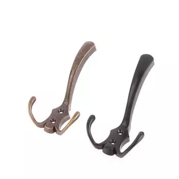 Для одежды для спальни, мебель для прихожей, крючок из цинкового сплава, 3 крючка, крючок для пальто, настенный вешалка для одежды для халата, шляпа, настенная вешалка