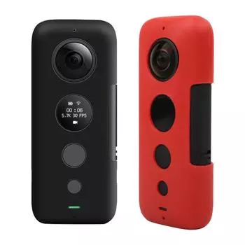 Для One X Camera Мягкий силиконовый защитный чехол для корпуса чёрный