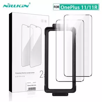 Для OnePlus 11 11R пленка 3D Nillkin ударопрочная изогнутая пленка полноэкранный клей защитный олеофобный для One Plus 11 11R не стекло OnePlus 11