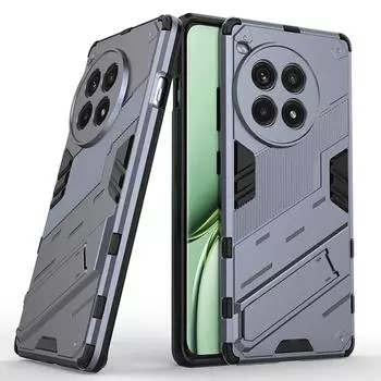 Для OnePlus 12 12R 11 10T 10R 11R Punk Armor противоударный бампер прочный прорезиненный ПК подставка держатель чехол чехол For OnePlus 10R красный