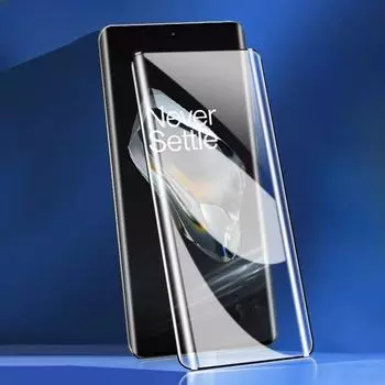 Для OnePlus 12 3D изогнутая защитная пленка из закаленного стекла для One Plus12 1 + 12 ONEPLUS12 Антисиняя защитная пленка с полным покрытием OnePlus 12 чистый