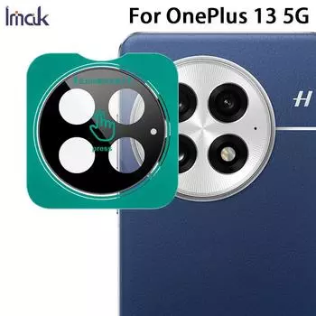 Для OnePlus 13 5G Glass IMAK Black Version High Definition Glass Lens Film Self-positioning Version OnePlus 13 5G