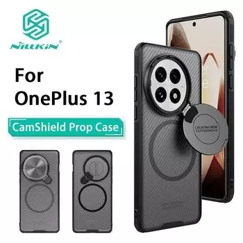 Для OnePlus 13 чехол для телефона Nillkin CamShield Prop Magnetic Clear Version Hard PC+TPU Shell противоударный чехол для One Plus 13 OnePlus 13