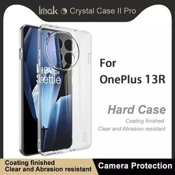 Для OnePlus 13R 5G чехол для телефона IMAK Wings II износостойкий чехол Crystal Pro OnePlus 13R 5G белый