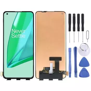 Для OnePlus 9 Pro LE2121 LE2125 2123 2120 с дигитайзером в полной сборке, оригинальный ЖК-экран чёрный