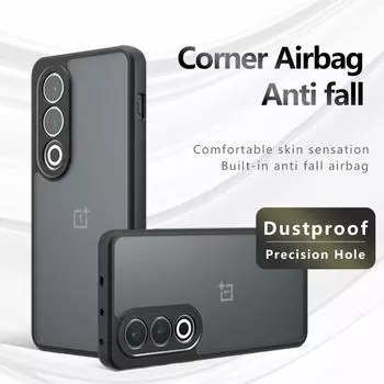 Для OnePlus Ace 3 3V 2 2V Pro матовый против отпечатков пальцев прозрачный цветной противоударный чехол из ТПУ с защитой от падения, не желтеющий, защитная задняя крышка Ace 2 прозрачный