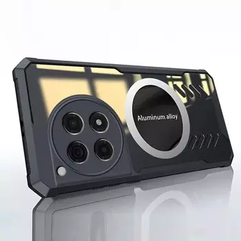 Для OnePlus Ace 3 Pro 3V 2 охлаждающий теплоотводящий прозрачный чехол для телефона для OnePlus Ace 3V 2V 2 Pro для Magsafe магнитный противоударный чехол Magsafe For OnePlus Ace 3 Pro синий