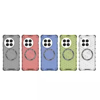 Для Oneplus ACE 3 Pro 5G чехол для Magsafe Magnetic Full Protection Cover для One Plus ACE3 Pro 1+ACE3pro ударопрочный прозрачный бронированный TPU +PC чехлы oneplus ACE3 PRO 5G чёрный