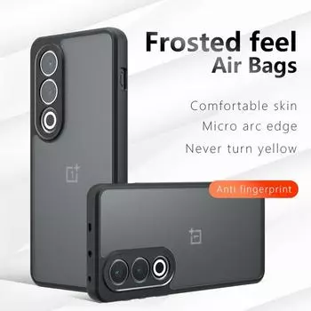 Для OnePlus Nord 3 CE4 Lite Nord3 матовый прозрачный цветной противоударный чехол из ТПУ с защитой от отпечатков пальцев, устойчивый к падениям, не желтеющий, защитная оболочка для задней крышки Nord CE4 прозрачный