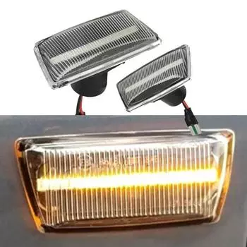 Для Opel Astra H MK5 Zafira B Corsa Insignia Meriva Adam Car LED Dynamic Side Marker Lights Turn Signal Lamp для Chevrolet Cruze