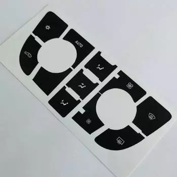 Для Opel Astra J Наклейка на кнопку радиоприемника для Vauxhall Holden Astra Ремонтные наклейки для приборной панели Климат-контроль CD MP3 Панель