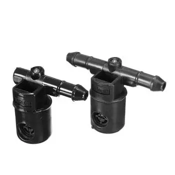 Для Opel Insignia A Astra GH Zafira AB Corsa D 2 шт. 12782508 Передняя сменная форсунка стеклоочистителя и омывателя 12782509 чёрный