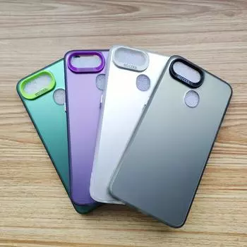 Для OPPO A12 чехол oppo A5S телефон чехол OPPO A7N A7X Ax7 A12S F9 F9 Pro чехол Realme 2 Pro u1 роскошный металлический матовый чехол Aurora OPPO A5s