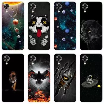 Для OPPO A17K A 17K OPPOA17K чехол Мягкая силиконовая задняя крышка Чехол для телефона с рисунком из мультфильма Инновационный чехол For OPPO A17K