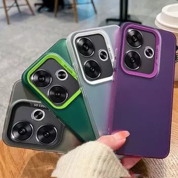 Для Oppo A3x чехол OPPO A3 телефон чехол oppo A3 4G A3X 4G чехол OPPO A3 A3X CPH2681 CPH2641 CPH2669 металлический матовый чехол Aurora OPPO A3