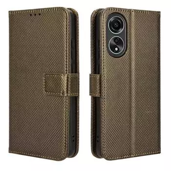 Для OPPO A78 4G чехол-кошелек из искусственной кожи OPPO A78 4G чехол-подставка с откидной крышкой OPPO A78 4G белый