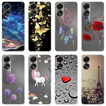 Для OPPO A78 OPPOA78 4G чехол Мягкая силиконовая задняя крышка чехол для телефона с героями мультфильмов For OPPO A78 4G