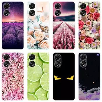 Для OPPO A78 OPPOA78 4G чехол Мягкая силиконовая задняя крышка чехол для телефона с рисунком Звездное небо For OPPO A78 4G