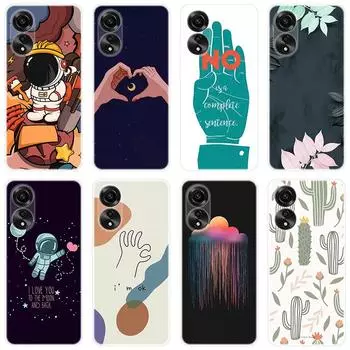 Для OPPO A78 OPPOA78 4G чехол Мягкая силиконовая задняя крышка Мультяшный чехол для телефона Разнообразие For OPPO A78 4G