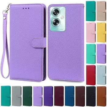 Для OPPO A79 5G чехол кожаный кошелек флип-чехол телефон чехол для OPPO A79 чехол Coque Fundas для OppoA79 Oppo A 79 телефон чехол чехол For OPPO A79 5G небесно-голубой