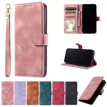 Для OPPO A7 2018 A5S AX5S AX7 A7N A12 A12S A11K A15 A15S A35 A54 A54S A93S A93 A74 A56 A55 4G 5G чехол-книжка кожаный кошелек слоты для карт крышка корпус OPPO A54 4G/A54S/A56 5G коричневый