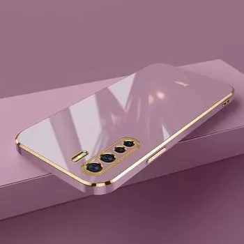 Для OPPO A91 чехол Роскошный квадратный чехол для телефона oppo Reno3 CPH2043 CPH2001 CPH2021 чехол Противоударный силиконовый чехол-накладка Fundas For OPPO A91