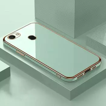 Для OPPO F5 Reno 6 4G F11 Pro защитный гальванический противоударный чехол Realme 6 8 8i Redmi 8 8A чехол силиконовый мягкий ТПУ OPPO F5 чёрный