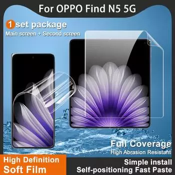Для OPPO Find N5 5G Glass IMAK Hydrogel Film 4-го поколения Full Cover Screen Protector OPPO Find N5 5G