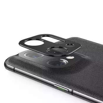 Для OPPO Find X5 Pro Lite x5pro алюминиевый защитный чехол для объектива камеры, защитный чехол для Find X5lite 5G, металлический корпус объектива камеры For Find X5 чёрный