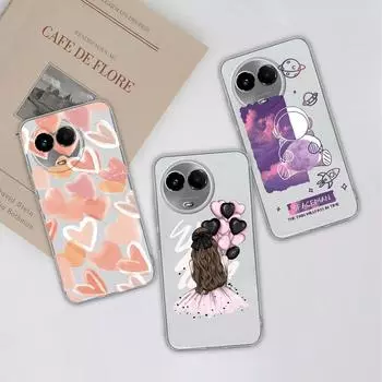 Для OPPO Find X5 X3 X2 Lite Pro F11 F17 F19 Pro + чехол Модный астронавт Прозрачный противоударный чехол для телефона Матовый мягкий силиконовый чехол для бампера OPPO OPPO A9X