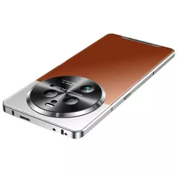 Для Oppo Find X6 Pro Магнитный чехол для телефона Гальванизированная металлическая рамка Матовая задняя крышка с защитой объектива Silver