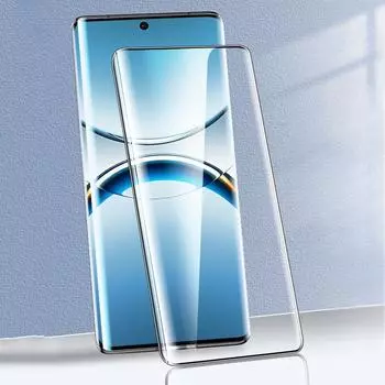 Для Oppo Find X8 Pro 3D изогнутое закаленное стекло для экрана OPPO FindX8 X8Pro прозрачная анти-синяя защитная пленка на все случаи жизни Oppo Find X8 Pro чистый