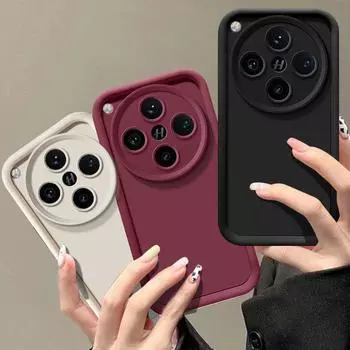 Для Oppo Find X8 Pro Чехол OPPO Find X7 Чехол для телефона OPPO Find X6 Pro Find x8 X7 X6 Чехол Симпатичный гибридный чехол Curly Wave Мягкие чехлы For Find X8 Pro