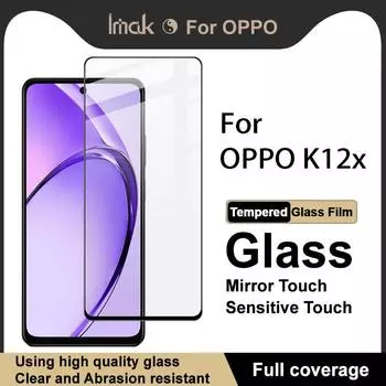 Для OPPO K12x 5G Global Glass IMAK Full Coverage Tempered Glass Film Pro+ Series OPPO K12x 5G