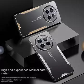 Для OPPO Realme 12 Pro Plus Чехол Броня из твердого алюминиевого сплава + ПК Противоударный защитный чехол для задней панели для Redlme 12 12Pro Plus Матовый силиконовый чехол For Realme 12 5G синий