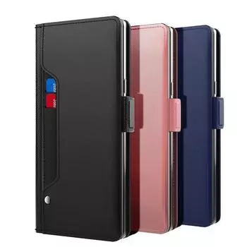 Для Oppo Realme 13 Pro Plus Магнитный откидной кожаный чехол для телефона с подставкой Для Realme 12 Pro Plus Зеркальный чехол-кошелек с отделением для карт Для Realme 11 Pro Plus Realme 13 5G чёрный