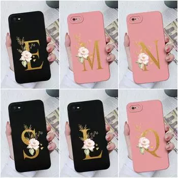 Для OPPO Realme C11 C12 C15 C33 C17 C35 C20 C30 Роскошный защитный квадратный жидкий силиконовый чехол из мягкого ТПУ с цветочными буквами для Realme Funda Coque, бампер Realme C11