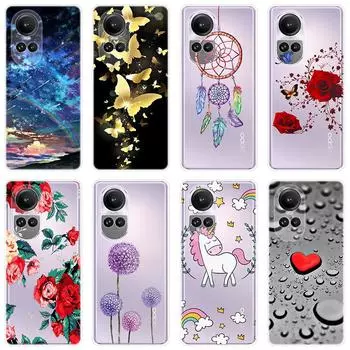 Для OPPO Reno10 Reno 10 Pro A98 A 98 5G чехол Мягкая силиконовая задняя крышка чехол для телефона с рисунком For OPPO A98 5G