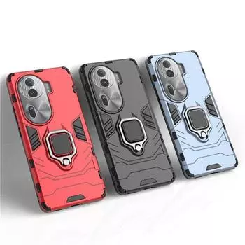 Для OPPO Reno11 Pro Чехол Жесткий Бронированный Защитный Бампер с Кольцом Для OPPO Reno 11 Чехол Reno11 Pro Для OPPO Reno11 Pro Чехол For Reno11 Pro China
