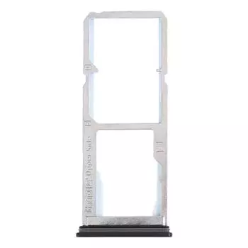 Для OPPO Reno2 Z/Reno2 F Лоток для SIM-карты + Лоток для SIM-карты + Лоток для карты Micro SD чёрный