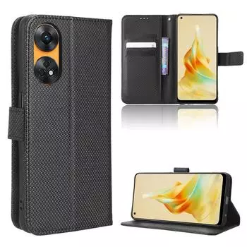 Для OPPO Reno8 T 8T Reno8T 4G чехол-книжка из искусственной кожи-бумажника чехол для телефона