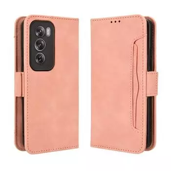 Для OPPO Reno 12 Pro 5G роскошный слот для карт кожаный кронштейн защитный чехол для OPPO Reno 12 Pro 5G 11 PRO 11F кожаный держатель подставки противоударный задний чехол
